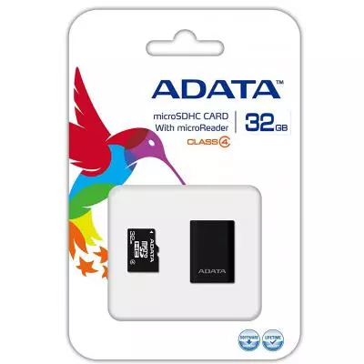 Карта памяти ADATA 32GB microSDHC Class 4 (AUSDH32GCL4-RM3BKBL) - 3 Карта памяти ADATA 32GB microSDHC Class 4 (AUSDH32GCL4-RM3BKBL) - 3