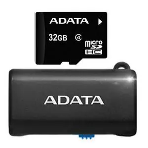 Карта памяти ADATA 32GB microSDHC Class 4 (AUSDH32GCL4-ROTGMBK)