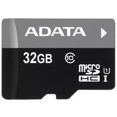 Карта памяти ADATA 32GB microSD class 10 UHS-I (AUSDH32GUICL10-RM3BKBL) - 1