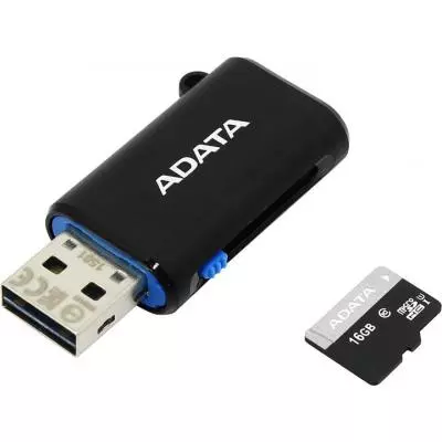 Карта памяти ADATA 16GB microSD class 10 UHS-I (AUSDH16GUICL10-ROTGMBK)