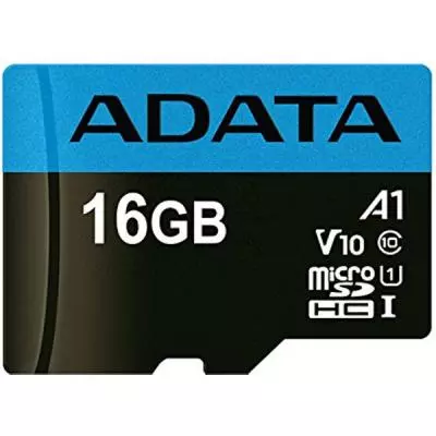 Карта памяти ADATA 16GB microSD class 10 UHS-I A1 Premier (AUSDH16GUICL10A1-RA1) - 1 Карта памяти ADATA 16GB microSD class 10 UHS-I A1 Premier (AUSDH16GUICL10A1-RA1) - 1