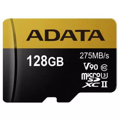 Карта памяти ADATA 128GB microSD class 10 UHS-II U3 (AUSDX128GUII3CL10-CA1) - 1 Карта памяти ADATA 128GB microSD class 10 UHS-II U3 (AUSDX128GUII3CL10-CA1) - 1