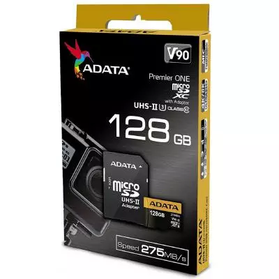 Карта памяти ADATA 128GB microSD class 10 UHS-II U3 (AUSDX128GUII3CL10-CA1) - 3 Карта памяти ADATA 128GB microSD class 10 UHS-II U3 (AUSDX128GUII3CL10-CA1) - 3