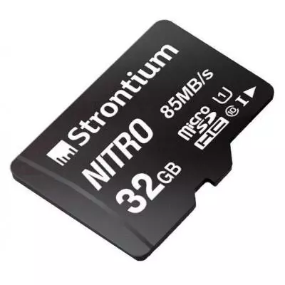Карта памяти Strontium Flash 32GB microSDHC class 10 UHS-1 (SRN32GTFU1QR) - 1