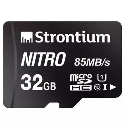 Карта памяти Strontium Flash 32GB microSDHC class 10 UHS-1 (SRN32GTFU1QR)