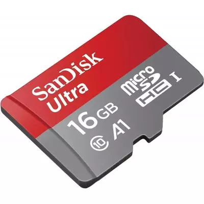 Карта памяти SanDisk 16GB microSDHC class 10 UHS-I A1 Ultra (SDSQUAR-016G-GN6TA) - 2 Карта памяти SanDisk 16GB microSDHC class 10 UHS-I A1 Ultra (SDSQUAR-016G-GN6TA) - 2