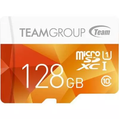 Карта памяти Team 128GB microSDXC class 10 UHS-I (TCUSDX128GUHS42) - 1 Карта памяти Team 128GB microSDXC class 10 UHS-I (TCUSDX128GUHS42) - 1