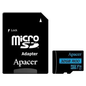Карта памяти Apacer 32GB microSDHC class 10 UHS-I U1 V10 (AP32GMCSH10U6-R)