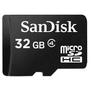 Карта памяти SanDisk 32GB microSD class 4 (SDSDQM-032G-B35)