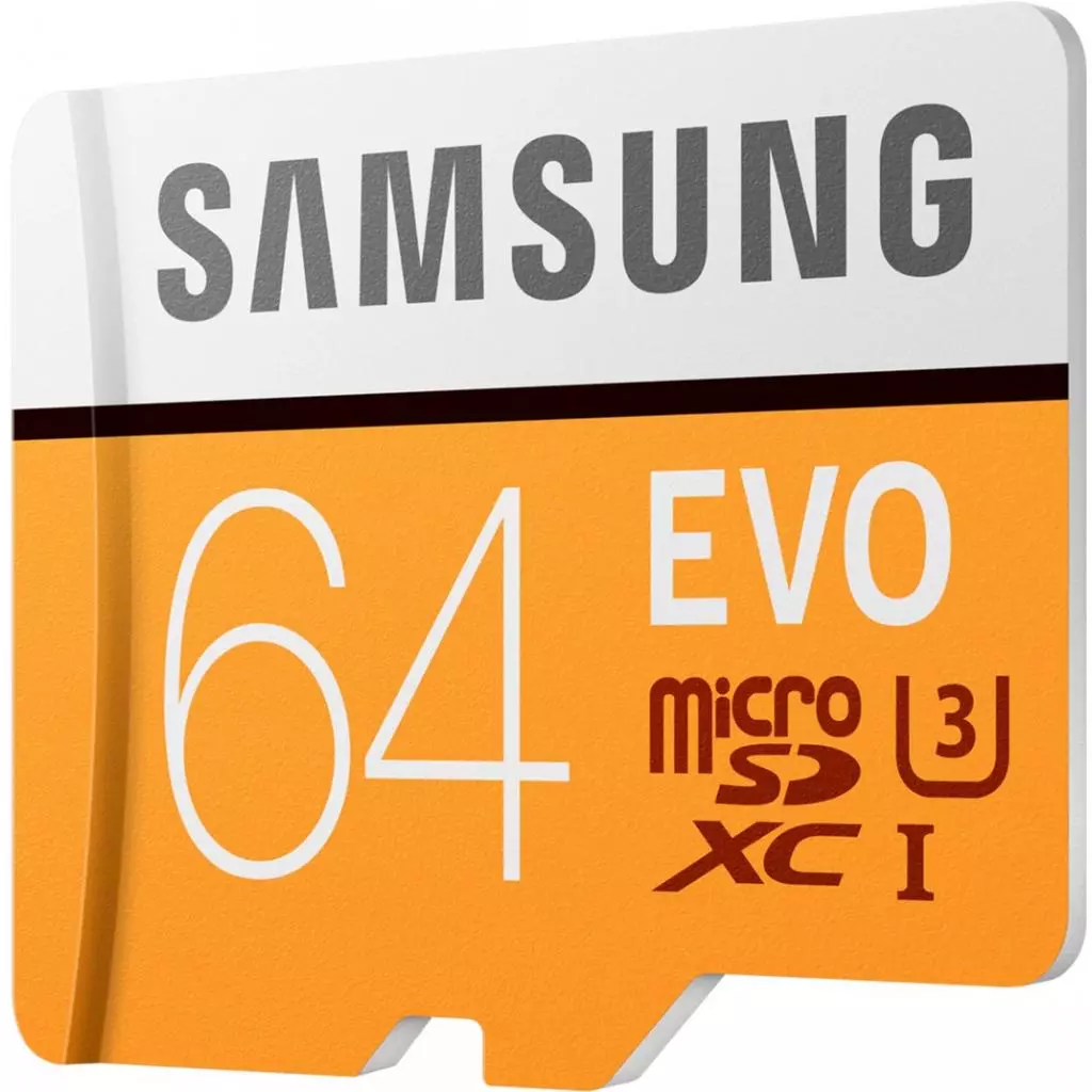 Карта памяти Samsung 64GB microSD class 10 UHS-I U3 Evo (MB-MP64GA/APC) - 2 Карта памяти Samsung 64GB microSD class 10 UHS-I U3 Evo (MB-MP64GA/APC) - 2