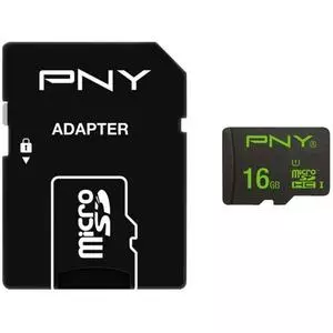 Карта памяти PNY flash 16GB microSDHC class 10 (SDU16GPER50-EF)