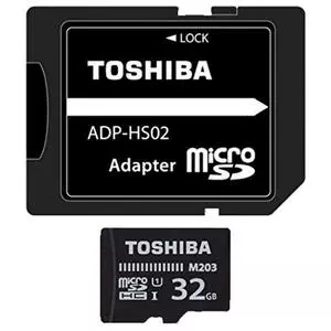 Карта памяти Toshiba 32GB microSDHC class 10 UHS-I M203 U1 (THN-M203K0320EA)