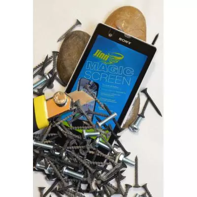 Пленка защитная Jinn ультрапрочная Magic Screen для HTC One SV C525e / C520e (HTC One SV front+back) - 1