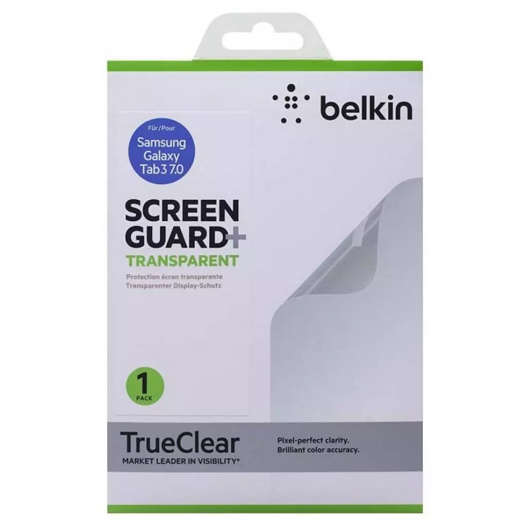 Пленка защитная Belkin Galaxy Tab3 7.0 Screen Overlay CLEAR (F7P102vf)