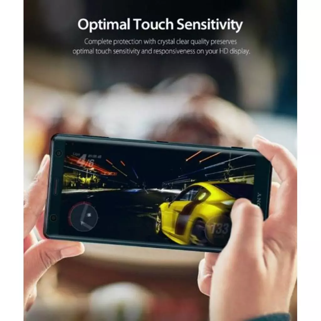 Пленка защитная Ringke для телефона Sony Xperia XZ2 Full Cover (RSP4455) - 3 Пленка защитная Ringke для телефона Sony Xperia XZ2 Full Cover (RSP4455) - 3
