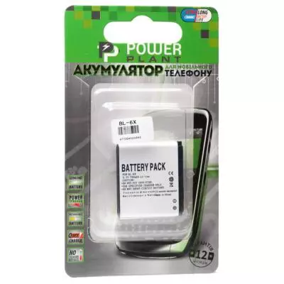 Аккумуляторная батарея для телефона PowerPlant Nokia BL-6X (8800, 8801) (DV00DV1164) - 1 Аккумуляторная батарея для телефона PowerPlant Nokia BL-6X (8800, 8801) (DV00DV1164) - 1