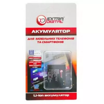 Аккумуляторная батарея для телефона Extradigital Motorola BX50 (800 mAh) (DV00DV6055) - 2