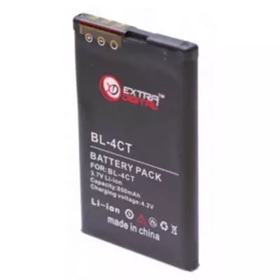 Аккумуляторная батарея для телефона Extradigital Nokia BL-4CT (850 mAh) (BMN6268) - 1 Аккумуляторная батарея для телефона Extradigital Nokia BL-4CT (850 mAh) (BMN6268) - 1