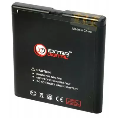 Аккумуляторная батарея для телефона Extradigital Nokia BL-5K (1000 mAh) (DV00DV6035) - 2 Аккумуляторная батарея для телефона Extradigital Nokia BL-5K (1000 mAh) (DV00DV6035) - 2