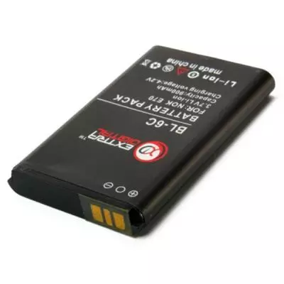 Аккумуляторная батарея для телефона Extradigital Nokia BL-6C (900 mAh) (DV00DV6029) - 3