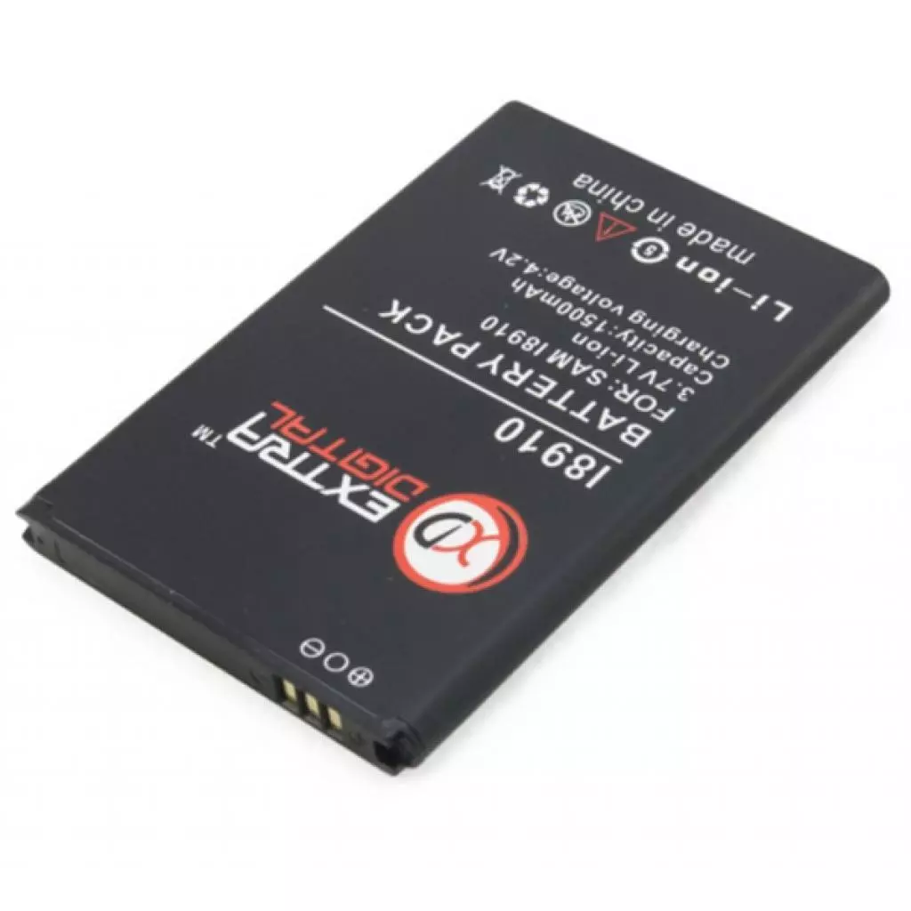 Аккумуляторная батарея для телефона Extradigital Samsung GT-i8910 Omnia HD (1500 mAh) (BMS1162) - 4 Аккумуляторная батарея для телефона Extradigital Samsung GT-i8910 Omnia HD (1500 mAh) (BMS1162) - 4