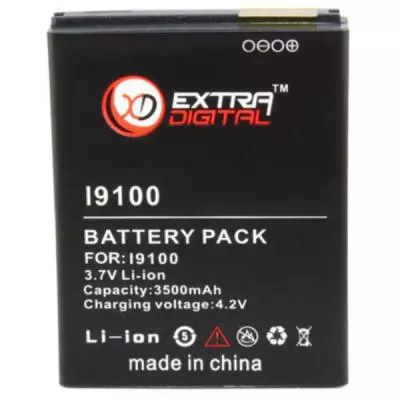 Аккумуляторная батарея для телефона Extradigital Samsung GT-i9100 Galaxy S2 (3500 mAh) (BMS6142)