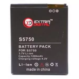 Аккумуляторная батарея для телефона Extradigital Samsung GT-S5750 Wave (1200 mAh) (DV00DV6116)