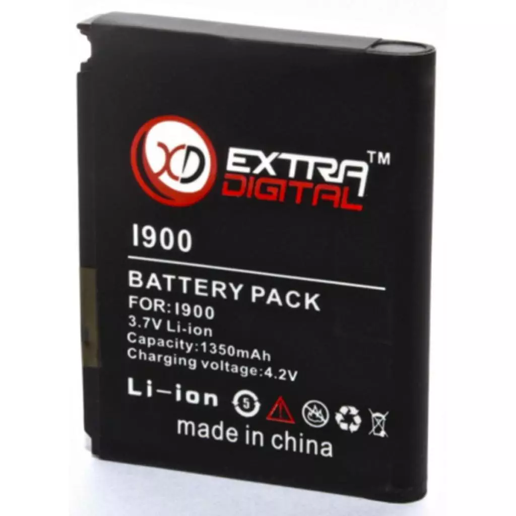 Аккумуляторная батарея для телефона Extradigital Samsung SGH-i900 (1350 mAh) (BMS1132) - 1 Аккумуляторная батарея для телефона Extradigital Samsung SGH-i900 (1350 mAh) (BMS1132) - 1