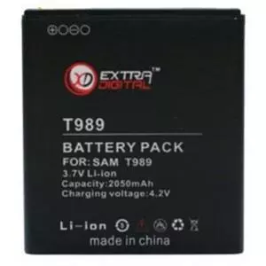 Аккумуляторная батарея для телефона Extradigital Samsung SGH-T989 Galaxy S2 (2050 mAh) (DV00DV6122)