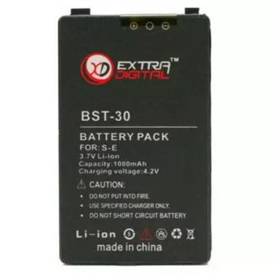Аккумуляторная батарея для телефона Extradigital Sony Ericsson BST-30 (1000 mAh) (BMS6348)