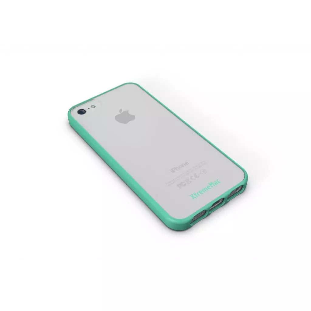 Чехол для моб. телефона XtremeMac для Apple iPhone 5 Microshield Accent - Turquoise / Coco (IPP-MAN-23) - 2 Чехол для моб. телефона XtremeMac для Apple iPhone 5 Microshield Accent - Turquoise / Coco (IPP-MAN-23) - 2
