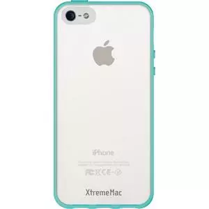 Чехол для моб. телефона XtremeMac для Apple iPhone 5 Microshield Accent - Turquoise / Coco (IPP-MAN-23)