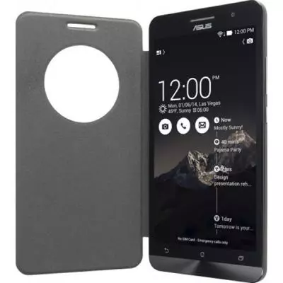 Чехол для моб. телефона ASUS ZenFone 6 View Flip Cover Black/A600 (90XB00RA-BSL0N0) - 2