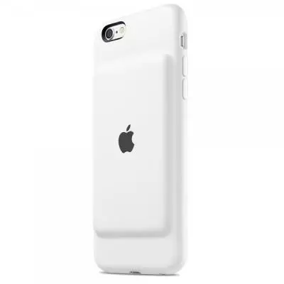 Чехол для моб. телефона Apple Smart Battery Case для iPhone 6/6s White (MGQM2ZM/A) - 1 Чехол для моб. телефона Apple Smart Battery Case для iPhone 6/6s White (MGQM2ZM/A) - 1