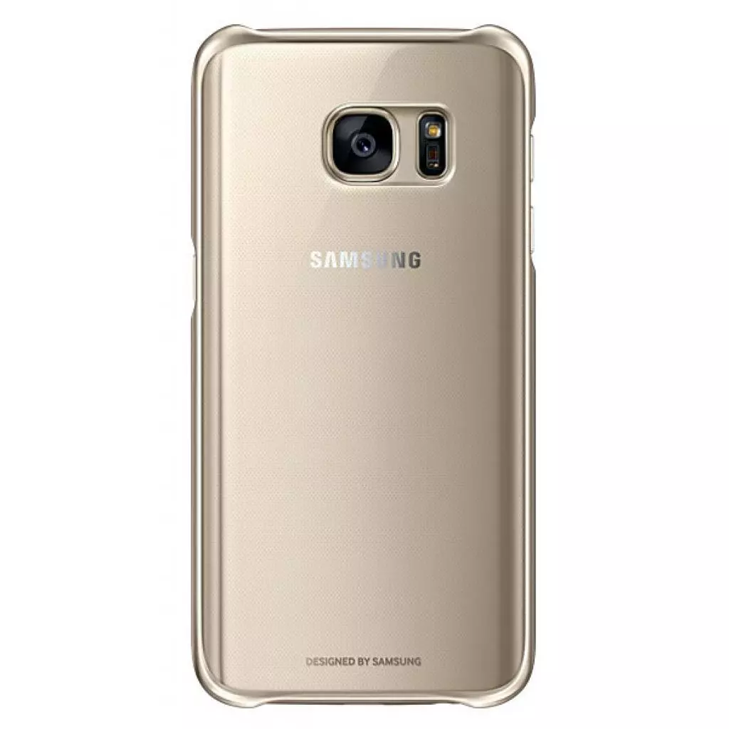 Чехол для моб. телефона Samsung для S7/G930 - Clear Cover (Gold) (EF-QG930CFEGRU) - 2 Чехол для моб. телефона Samsung для S7/G930 - Clear Cover (Gold) (EF-QG930CFEGRU) - 2