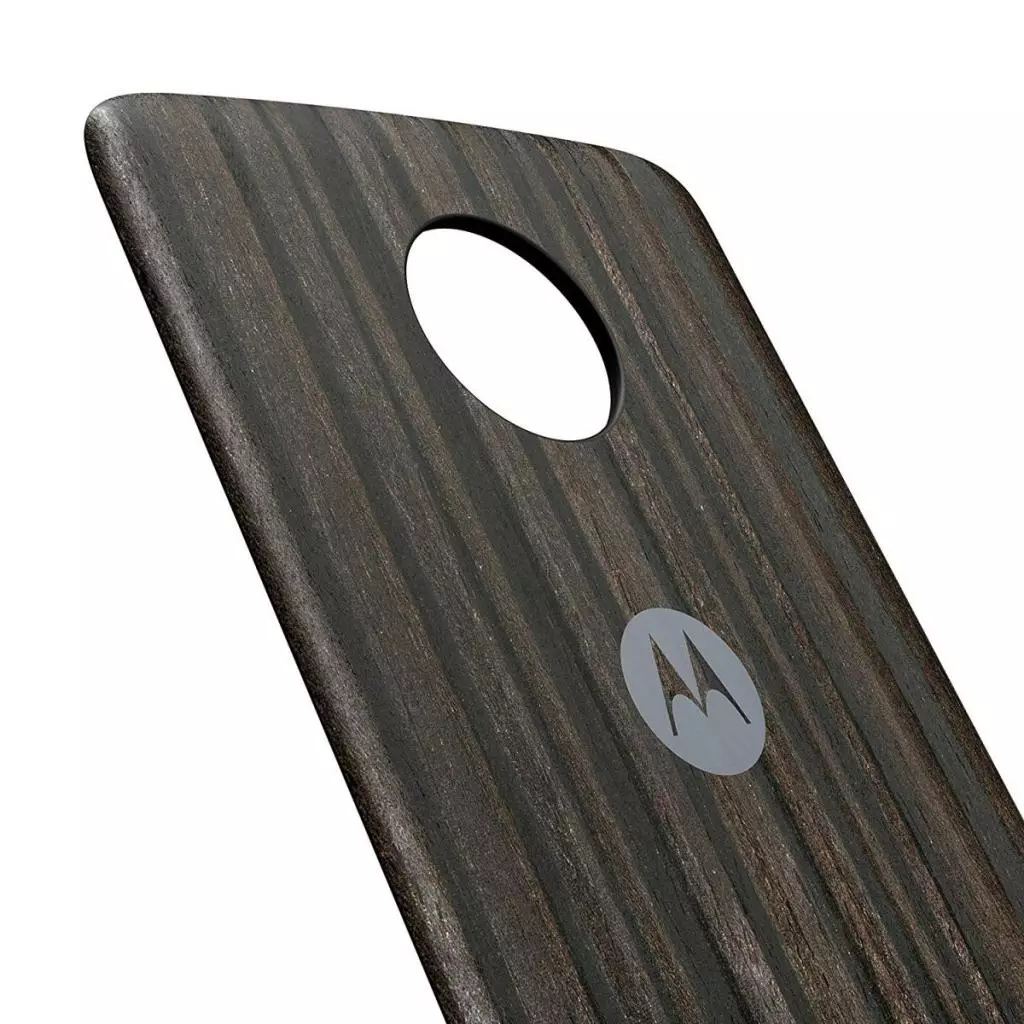 Чехол для моб. телефона Motorola для Moto Z Style Shell Moto Mod Charcoal Ash Wood (ASMCAPCHAHEU) - 3