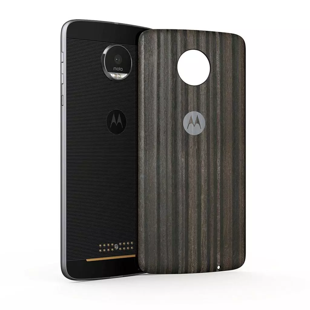 Чехол для моб. телефона Motorola для Moto Z Style Shell Moto Mod Charcoal Ash Wood (ASMCAPCHAHEU) - 5