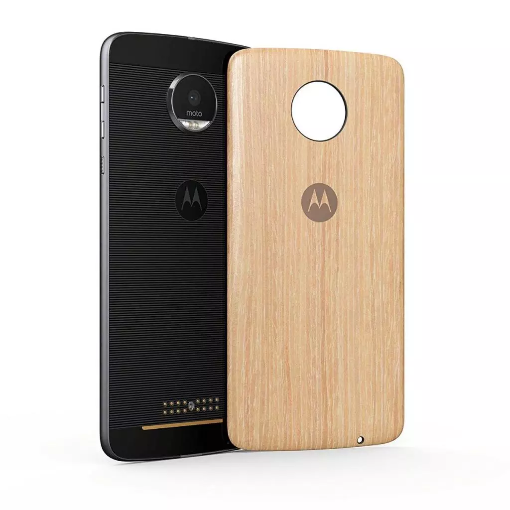 Чехол для моб. телефона Motorola для Moto Z Style Shell Moto Mod Washed Oak Wood (ASMCAPWDOKEU) - 2