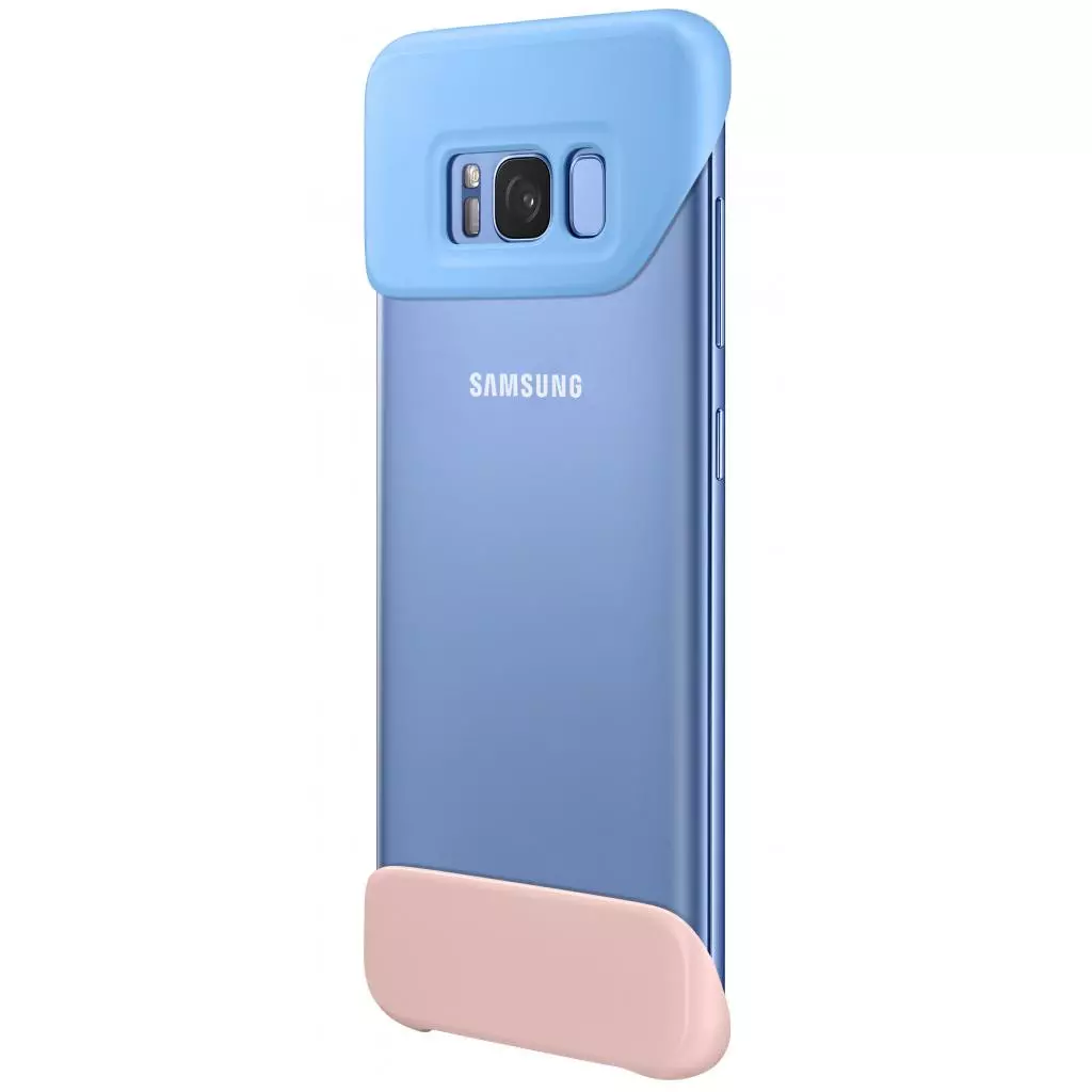 Чехол для моб. телефона Samsung для Galaxy S8 (G950) 2 Piece Cover Blue & Peach (EF-MG950CLEGRU) - 1 Чехол для моб. телефона Samsung для Galaxy S8 (G950) 2 Piece Cover Blue & Peach (EF-MG950CLEGRU) - 1