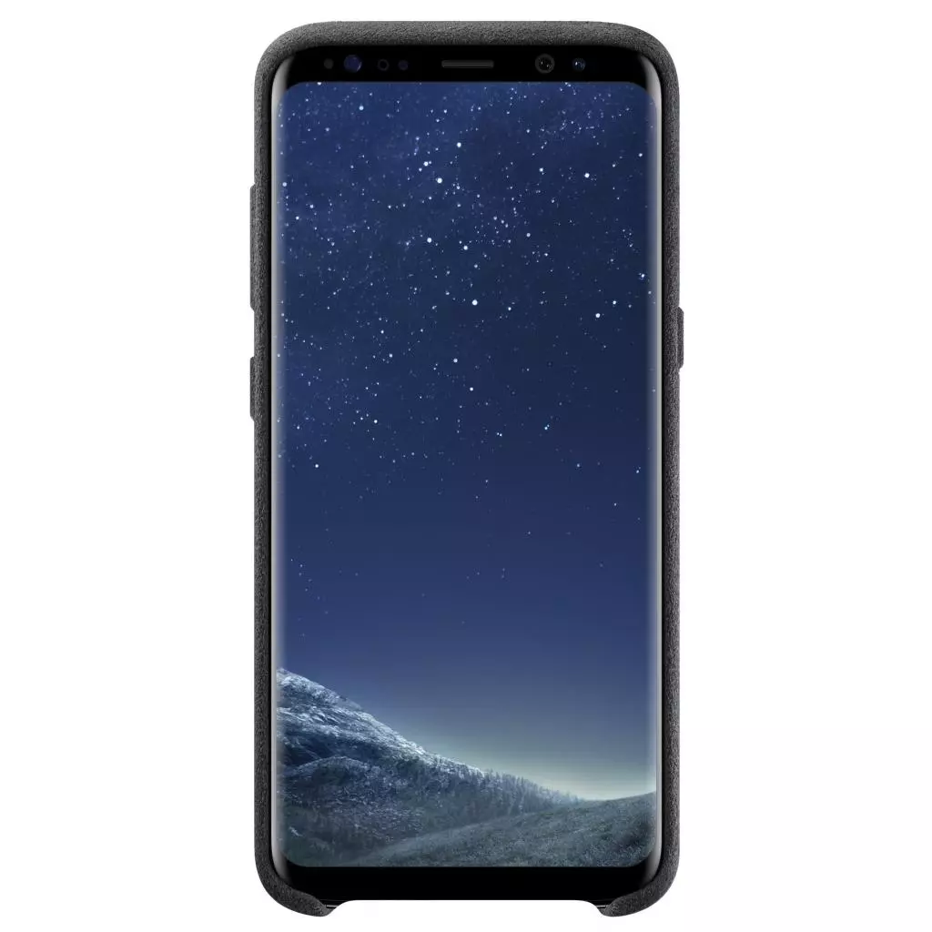 Чехол для моб. телефона Samsung для Galaxy S8 (G950) Alcantara Cover Dark Grey (EF-XG950ASEGRU) - 2