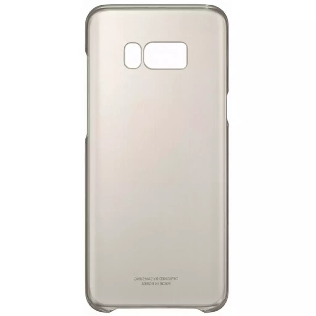 Чехол для моб. телефона Samsung для Galaxy S8 (G950) Clear Cover Gold (EF-QG950CFEGRU) - 1 Чехол для моб. телефона Samsung для Galaxy S8 (G950) Clear Cover Gold (EF-QG950CFEGRU) - 1