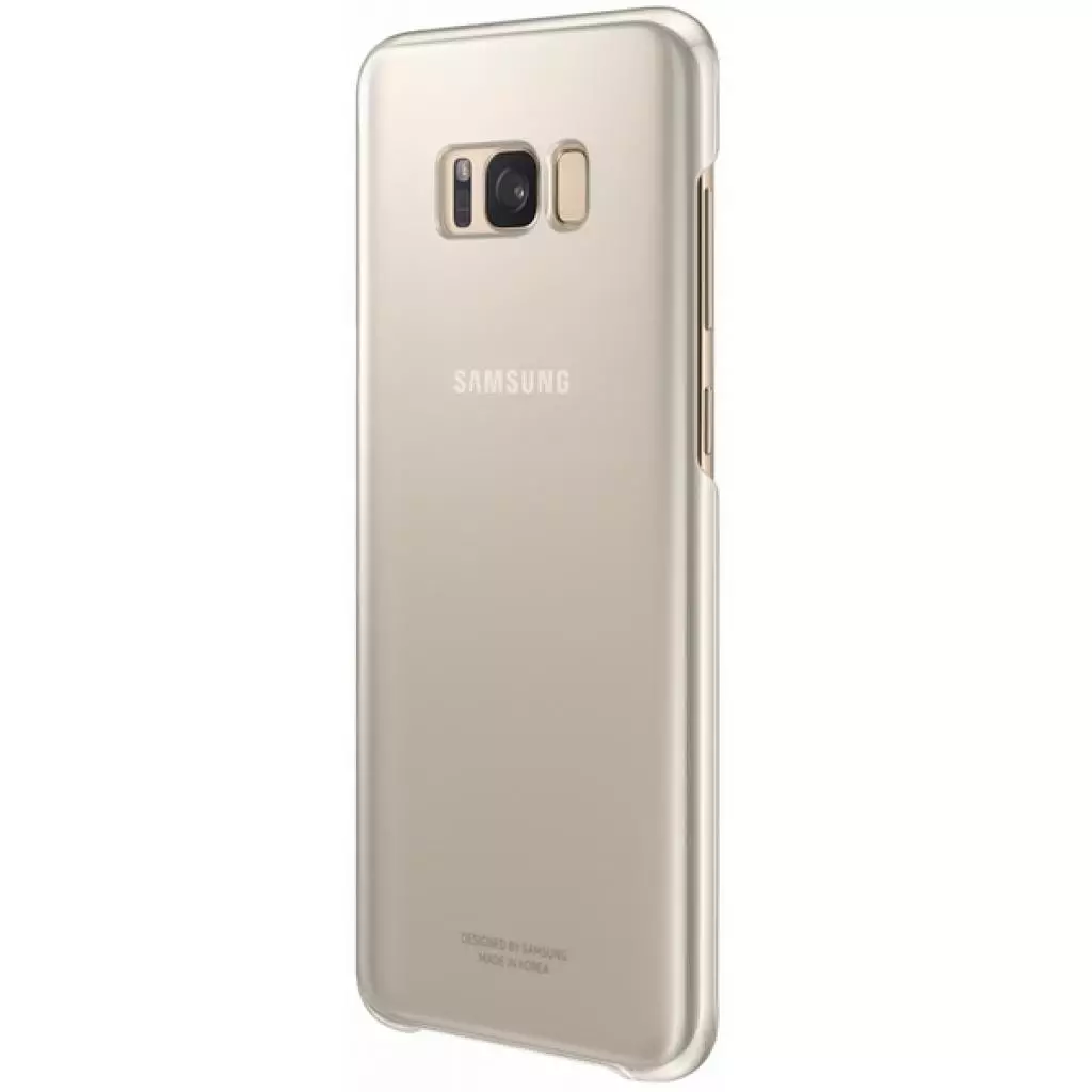 Чехол для моб. телефона Samsung для Galaxy S8 (G950) Clear Cover Gold (EF-QG950CFEGRU) - 3 Чехол для моб. телефона Samsung для Galaxy S8 (G950) Clear Cover Gold (EF-QG950CFEGRU) - 3
