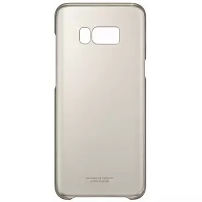 Чехол для моб. телефона Samsung для Galaxy S8+ (G955) Clear Cover Gold (EF-QG955CFEGRU) - 1 Чехол для моб. телефона Samsung для Galaxy S8+ (G955) Clear Cover Gold (EF-QG955CFEGRU) - 1