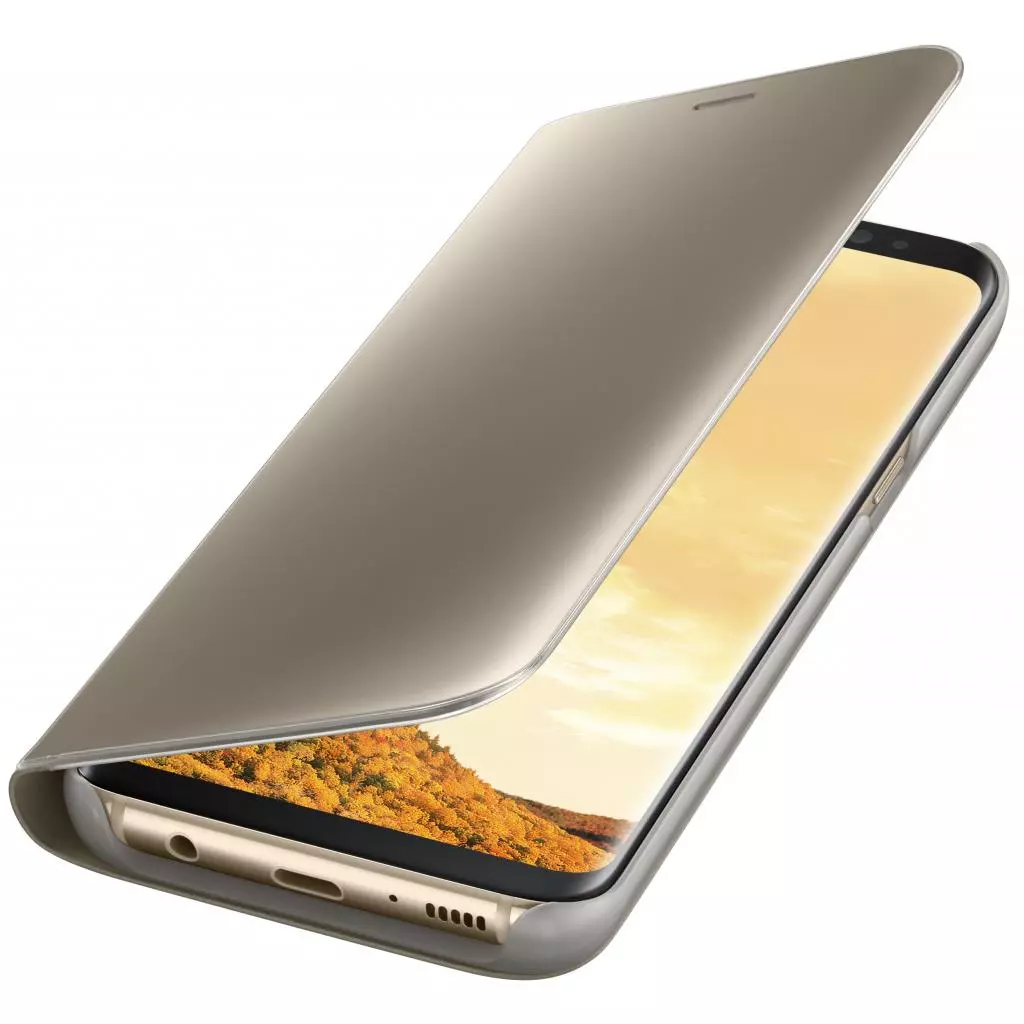 Чехол для моб. телефона Samsung для Galaxy S8 (G950) Clear View Standing Cover Gold (EF-ZG950CFEGRU) - 2 Чехол для моб. телефона Samsung для Galaxy S8 (G950) Clear View Standing Cover Gold (EF-ZG950CFEGRU) - 2