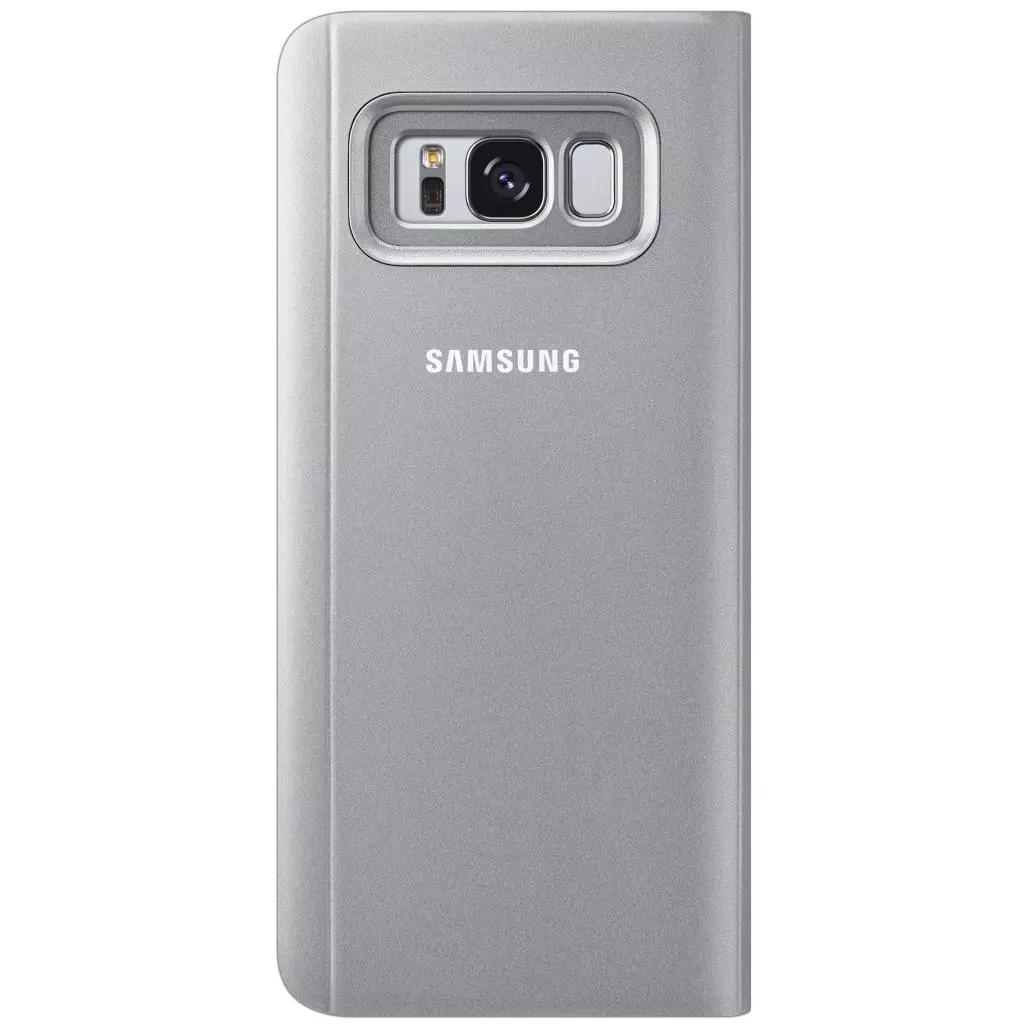 Чехол для моб. телефона Samsung для Galaxy S8 (G950) Clear View Standing Cover Silver (EF-ZG950CSEGRU) - 1