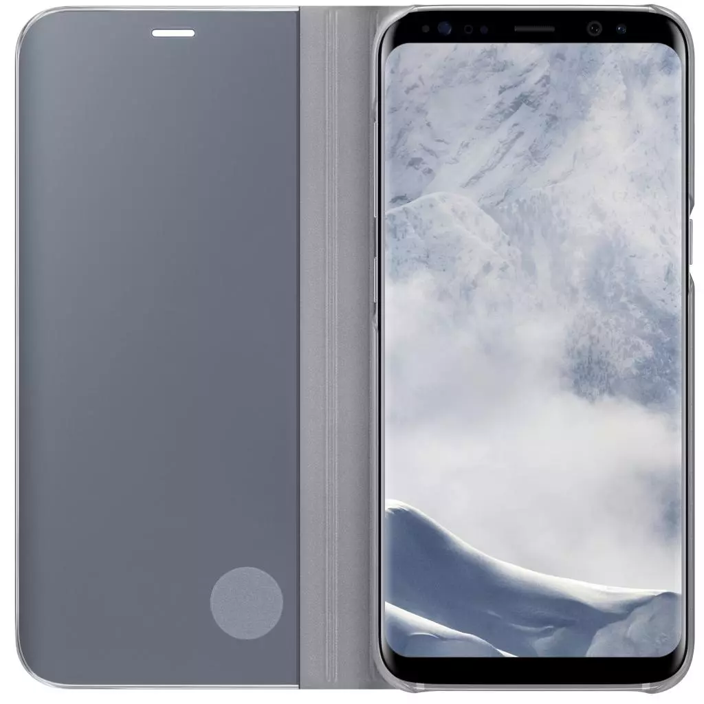 Чехол для моб. телефона Samsung для Galaxy S8 (G950) Clear View Standing Cover Silver (EF-ZG950CSEGRU) - 3