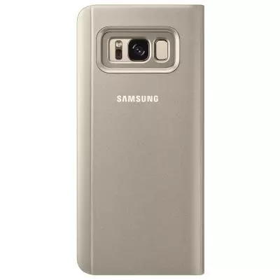 Чехол для моб. телефона Samsung для Galaxy S8+ (G955) Clear View Standing Cover Gold (EF-ZG955CFEGRU) - 1 Чехол для моб. телефона Samsung для Galaxy S8+ (G955) Clear View Standing Cover Gold (EF-ZG955CFEGRU) - 1