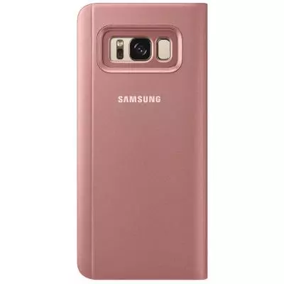Чехол для моб. телефона Samsung для Galaxy S8+ (G955) Clear View Standing Cover Pink (EF-ZG955CPEGRU) - 1 Чехол для моб. телефона Samsung для Galaxy S8+ (G955) Clear View Standing Cover Pink (EF-ZG955CPEGRU) - 1