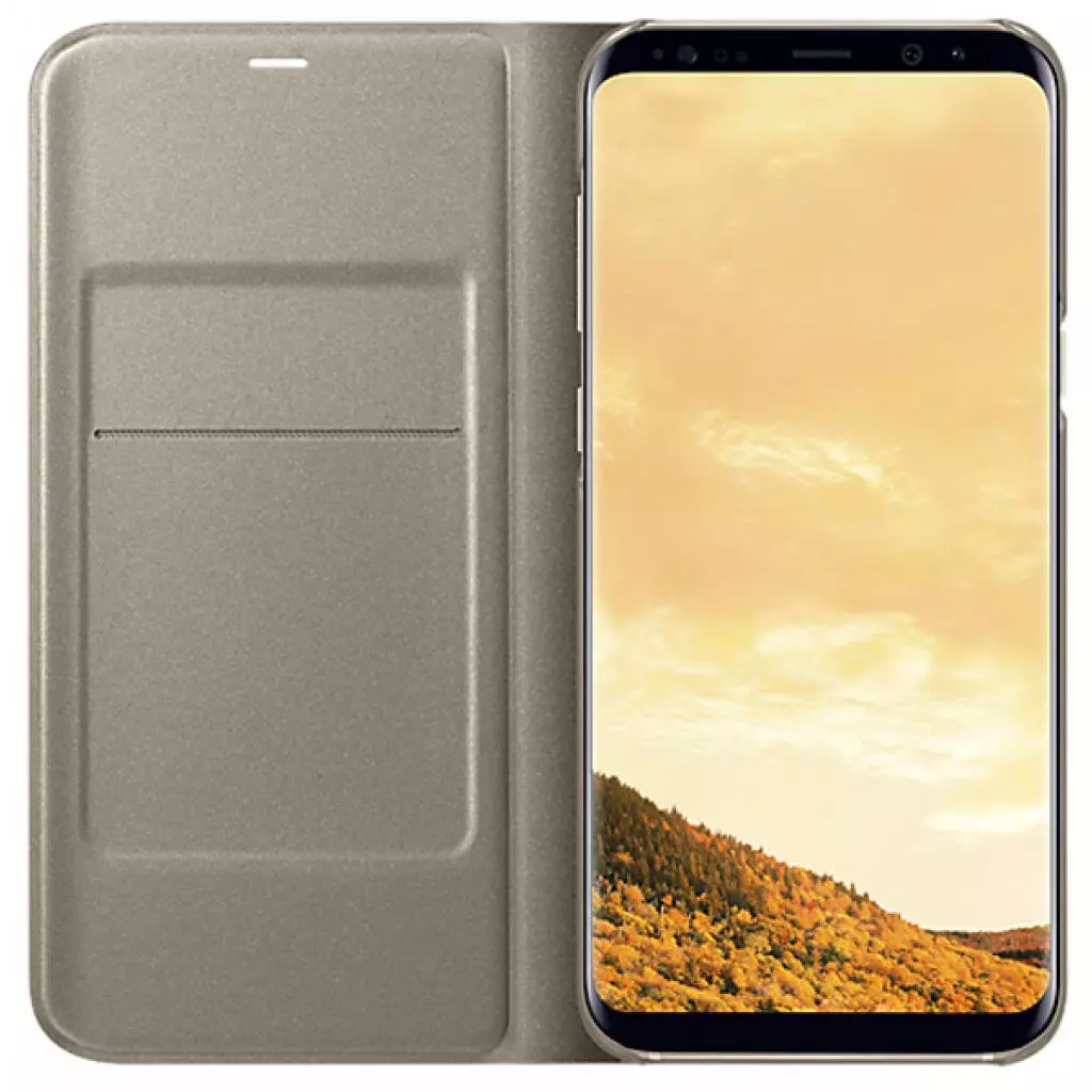 Чехол для моб. телефона Samsung для Galaxy S8 (G950) LED View Cover Gold (EF-NG950PFEGRU) - 3 Чехол для моб. телефона Samsung для Galaxy S8 (G950) LED View Cover Gold (EF-NG950PFEGRU) - 3