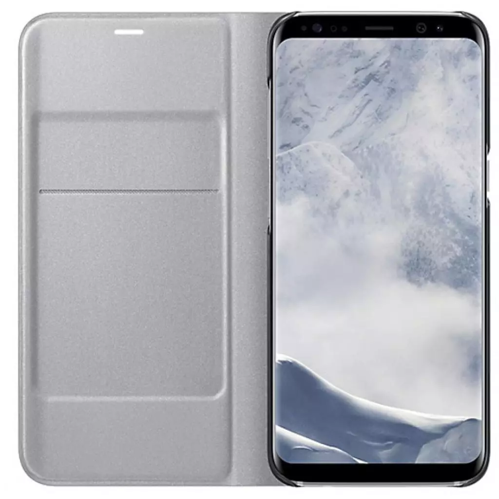 Чехол для моб. телефона Samsung для Galaxy S8 (G950) LED View Cover Silver (EF-NG950PSEGRU) - 3